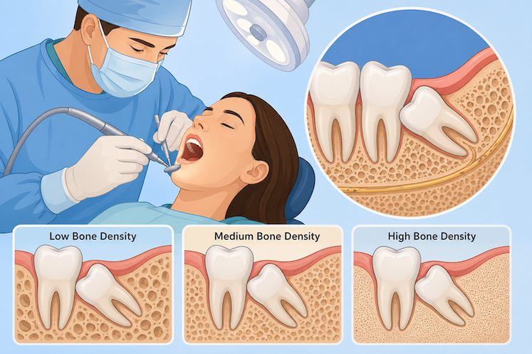 How Bone Density Affects Wisdom Tooth Removal Surgery